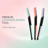 EOMOYO Dual-Tone Eyebrow Razor for Women, Value 3-Pack Exfoliating Face Shaver & Facial Hair Remover, Safe & Precise Beauty Tool for Perfect Brows, Clean Girl Aesthetic view 3