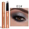 6-Piece Shimmer Eyeshadow Stick Set, Waterproof Crease-Proof, Golden Rainbow Colors, One-Swipe Application, Perfect for Carnival Glam Makeup view 3