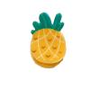 2PCS Mini Pineapple Claw Clips,Pineapple Hair Clips,Fruit Shape Hair Claw Clips,Food Hair Jaw Clips,Acrylic Hair Clip for Women,Small Claw Clips for Girls (Pineapple) view 1