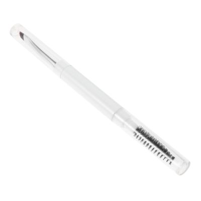 GANAZONO Dual-ended Eyebrow Brush with Soft Spiral Spoolie for Precise Brow Grooming and Eyelash Styling Compact Portable Makeup Tool for Defined Natural Look and Easy Touch-ups