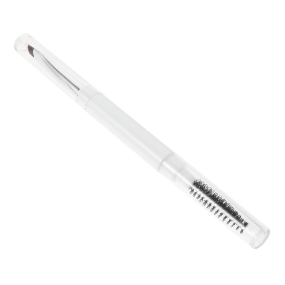 GANAZONO Dual-ended Eyebrow Brush with Soft Spiral Spoolie for Precise Brow Grooming and Eyelash Styling Compact Portable Makeup Tool for Defined Natural Look and Easy Touch-ups