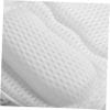 Beaupretty Ergonomic Bath Pillow for Tub with Suction Cups Machine Washable Tub Cushion for Neck and Back Support Breathable Quick-Dry Mesh Bathtub Accessory for Women and Spa Relaxation view 3