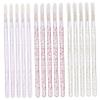 Luxshiny 150pcs Disposable Crystal Lip Brushes for Lipstick and Gloss Application Portable Makeup Tool with Red Pink and Gold Handles Carry Lip Gloss Applicators for Daily Use view 1