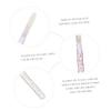 Luxshiny 150pcs Disposable Crystal Lip Brushes for Lipstick and Gloss Application Portable Makeup Tool with Red Pink and Gold Handles Carry Lip Gloss Applicators for Daily Use view 3