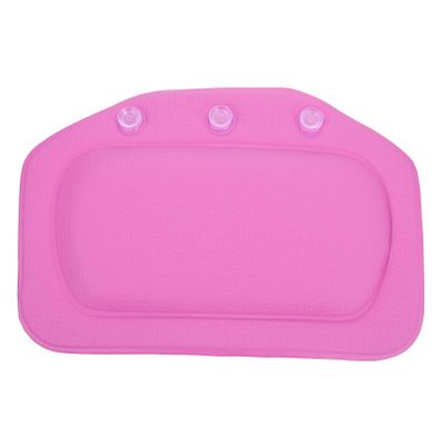 LIFKOME Soft Padded Spa Bath Pillow with Suction Cups Non-Slip Bathtub Neck and Shoulder Support Cushion Compact Household Bath Head Rest for Tubs Comfortable and Secure Bathroom Accessory