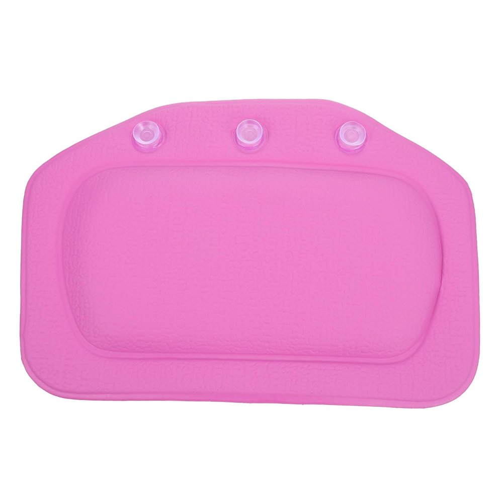 LIFKOME Soft Padded Spa Bath Pillow with Suction Cups Non-Slip Bathtub Neck and Shoulder Support Cushion Compact Household Bath Head Rest for Tubs Comfortable and Secure Bathroom Accessory