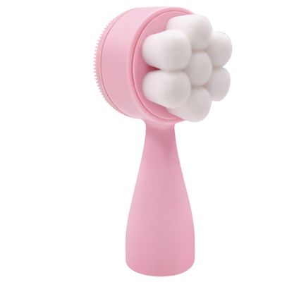Alipis Double-Sided Silicone Facial Cleansing Brush Soft Bristles Manual Face Wash Tool for Gentle Exfoliation and Deep Pore Cleaning Suitable for Sensitive Skin and Daily Skincare