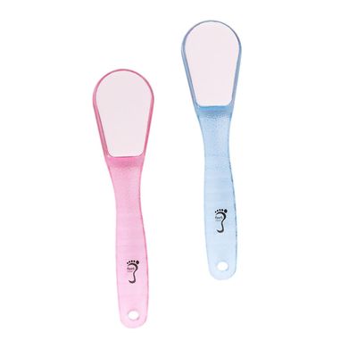 Mobestech 2Pcs Dual-Sided Grinding Foot Stones for Dead Skin Removal Pedicure Files with Smooth and Rough Surfaces Comfortable Callus Remover for Home and Salon Use Random Random Color