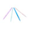 Ipetboom 4pcs Nano Glass Nail Care Tool Double End Precision Cuticle Pusher and Nail File with Angled and Pointed Tips for Home Salon Travel Use Transparent Green Pink Purple Blue view 1