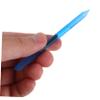 Ipetboom 4pcs Nano Glass Nail Care Tool Double End Precision Cuticle Pusher and Nail File with Angled and Pointed Tips for Home Salon Travel Use Transparent Green Pink Purple Blue view 4