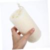 Alipis 4pcs Natural Loofah Sponge Body Scrub Exfoliating Bath Shower Sponges for Men Women Gentle Scrubbers for Dry Sensitive Skin Multi-Purpose Natural Cleaning Pads view 4