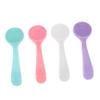 Beaupretty 4pcs Silicone Facial Scrubber with Handle for Women Soft Bristle Manual Face Brush for Deep Cleansing Makeup Blackhead Exfoliator Daily Skin Care Tool view 1