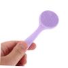 Beaupretty 4pcs Silicone Facial Scrubber with Handle for Women Soft Bristle Manual Face Brush for Deep Cleansing Makeup Blackhead Exfoliator Daily Skin Care Tool view 4