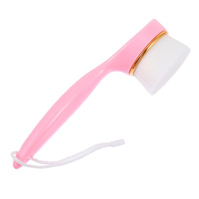 FRCOLOR Soft Bristle Manual Facial Cleansing Brush for Women and Gentle Pore Cleaning Face Scrubber with Handheld Design Makeup Removal and Skin Massage Tool for Deep Facial Cleansing