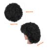 NOLITOY Heat Resistant Curly Afro Wig for Black Women Soft Natural Feel Synthetic Short Wig for Halloween Cosplay Parties Voluminous Bouncy Style for Themed Events view 2