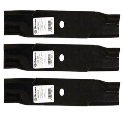 3 Rolled Air-Lift Blades fit Replacement for Toro 113579 Dixie Chopper 30227-50H 30227-H 30227-N