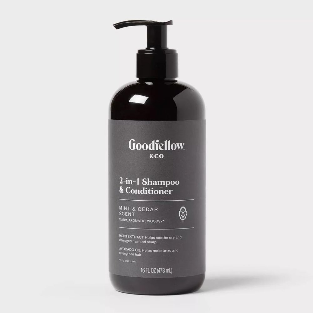 Goodfellow & Co 2-in-1 Moroccan Mint & Cedar Shampoo and Conditioner - 16 fl oz -