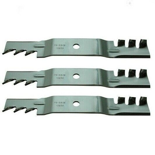 3pk Mulcher Blades fit Replacement for Cub Cadet Tank L Z-Force Pro 48 Z-Force S 48 24725003 MTD