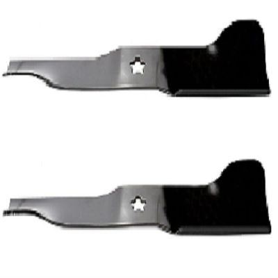 2 High Lift Bagging Blades fit Replacement Replacement for Husqvarna 586918102 586918101 TS342 TS343