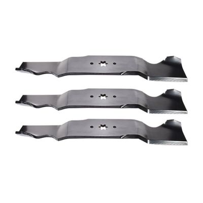 3 Blades Replacement for Cub Cadet 742-0677A 742-0677B 942-0677 942-0677A 942-0677B 54" Deck