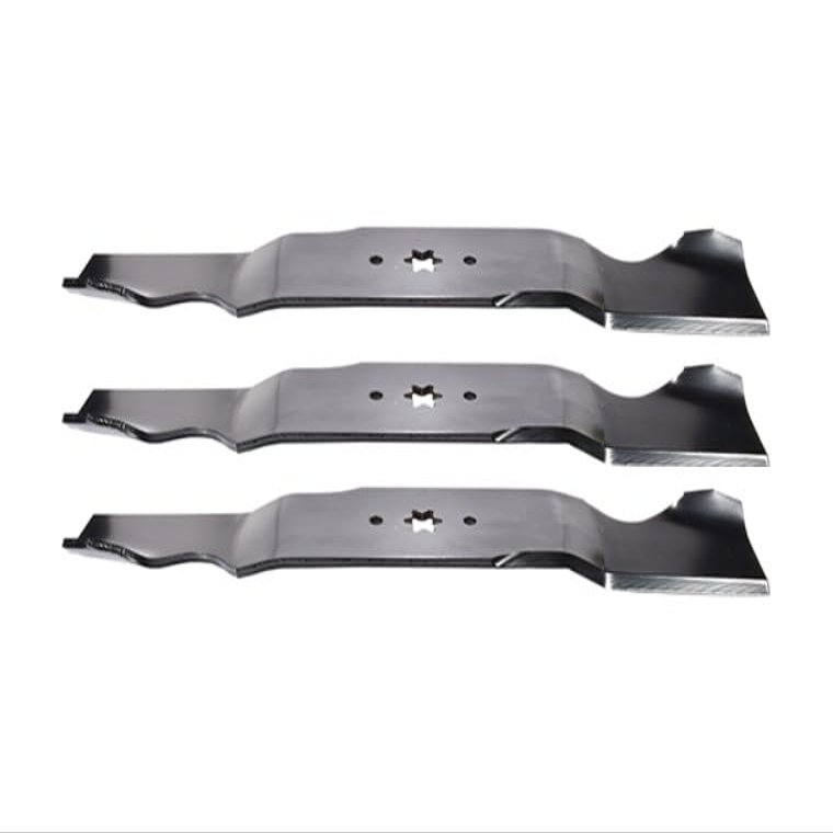 3 Blades Replacement for Cub Cadet 742-0677A 742-0677B 942-0677 942-0677A 942-0677B 54" Deck
