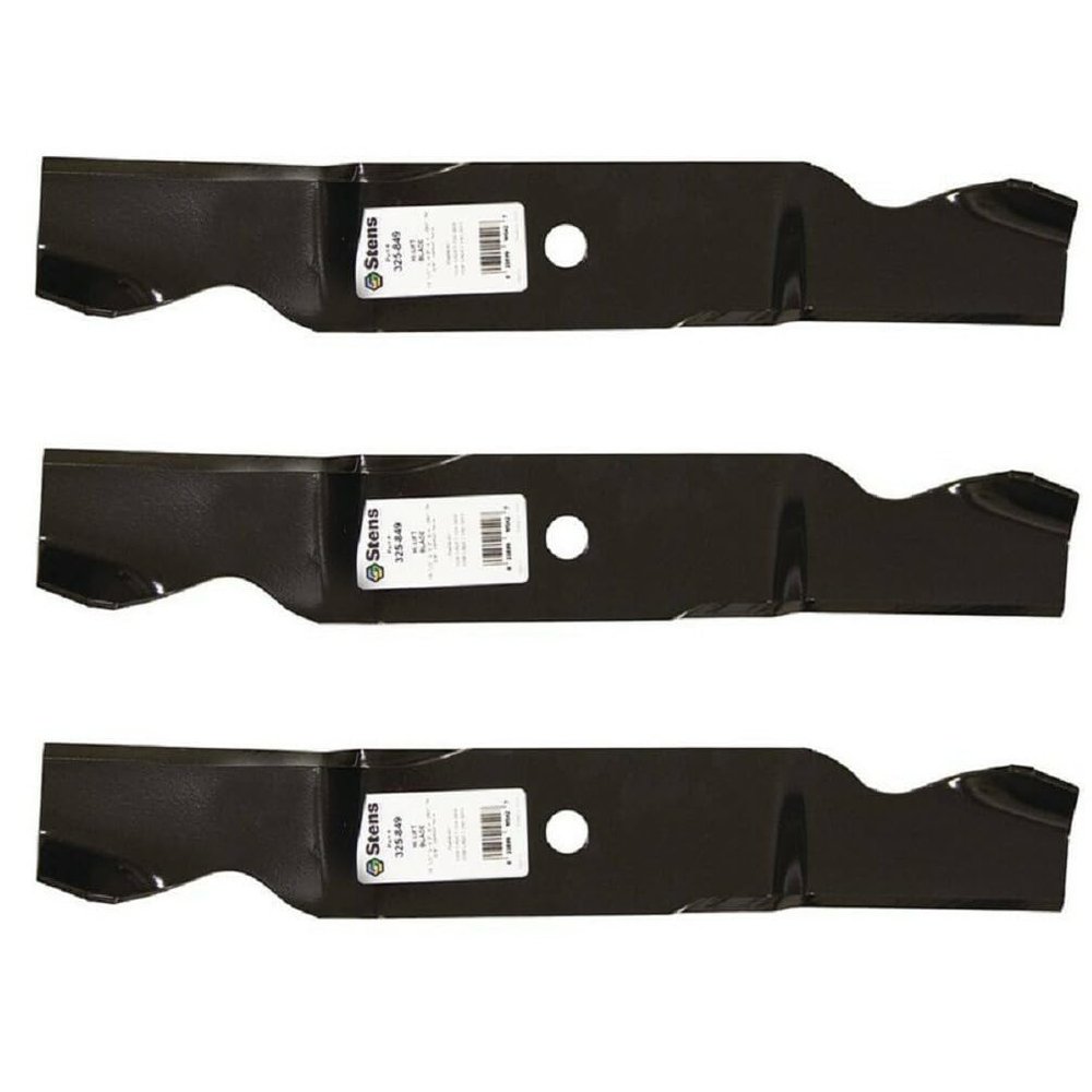 3 Blades Replacement for Cub Cadet 742-3013 759-3820 742-3013-0637 GT1554 GT2554 MTD
