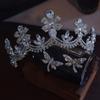 Elegant Bride Crystal Tiara Crown - Wedding Headpiece for Bridal Party, Photography, Pageants (Style 1) view 4