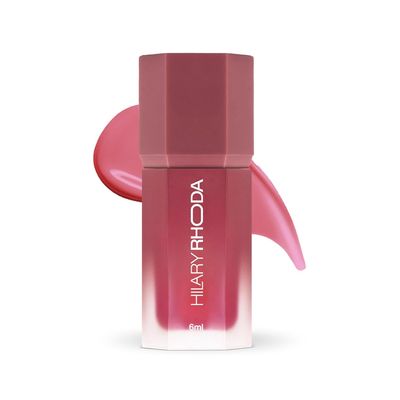 Hilary Rhoda Blush Love Liquid Blush For Women Highly Pigmented Built-in Sponge Easy to Apply & Leak Proof - 6ml Scandalous Shade 06