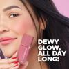 Hilary Rhoda Blush Love Liquid Blush For Women Highly Pigmented Built-in Sponge Easy to Apply & Leak Proof - 6ml Scandalous Shade 06 view 3