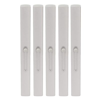 5Pcs Lip Brush Retractable, Portable Multipurpose Nylon Lip Makeup Brush, Single Ended Lip Brush with Grey, Soft for Application, for Storage
