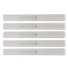 5Pcs Lip Brush Retractable, Portable Multipurpose Nylon Lip Makeup Brush, Single Ended Lip Brush with Grey, Soft for Application, for Storage view 4