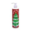 Christmas Lotion  Happy Holiday Design | Fresh Green Tea & Lemon Scent | 4 Pack 16 oz Pump Bottles | Cheerful Holiday Message Decor for Bathrooms & Guest Suites | Paraben-Free, Made in USA view 1
