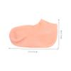 GALPADA 2 Pairs Reusable Moisturizing Socks for Cracked Feet Elastic Foot Covers for Hydration Treatment Spa Lotion Socks for Dry Skin Repair for Daily Moisturizing and Skin Softening view 2