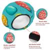 2 PCS Reusable Shower Caps with 2 Satin Scrunchies for Women, Large Waterproof Shower Bonnet Washable Elastic Band Bath Hair Hat for Long Hair, Easter Colorful Eggs (6) view 4