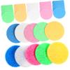 Alipis 50pcs Compressed Facial Sponges Reusable Natural Cellulose Cosmetic Puff for Deep Cleansing Makeup Removal Suitable for All Skin Types Gentle Exfoliating Face Sponge view 1
