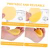 Alipis 50pcs Compressed Facial Sponges Reusable Natural Cellulose Cosmetic Puff for Deep Cleansing Makeup Removal Suitable for All Skin Types Gentle Exfoliating Face Sponge view 4