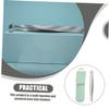 Beaupretty Stainless Steel Nose Hair Clip Portable Manual Trimmer for Men Precise Nasal Hair Grooming Lightweight with Green Protective Case view 3