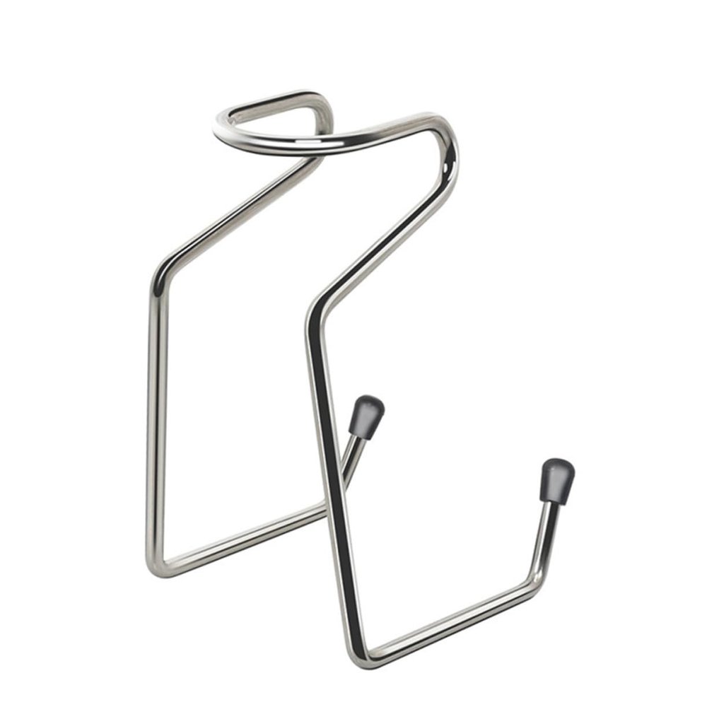 Mobestech Alloy Razor Brush Stand Holder Mini Safety Razor Shaving Brush Organizer for Men Bathroom Sink Compact Drying Rack