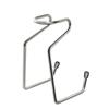 Mobestech Alloy Razor Brush Stand Holder Mini Safety Razor Shaving Brush Organizer for Men Bathroom Sink Compact Drying Rack view 1