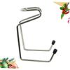 Mobestech Alloy Razor Brush Stand Holder Mini Safety Razor Shaving Brush Organizer for Men Bathroom Sink Compact Drying Rack view 3