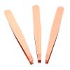 GANAZONO 3pcs Stainless Steel Eyebrow Tweezers for Women Flat Tip Precision Hair Plucker Multipurpose Facial Grooming Tools Comfortable Grip Travel-ready Eyebrow Shaping view 1