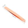 GANAZONO 3pcs Stainless Steel Eyebrow Tweezers for Women Flat Tip Precision Hair Plucker Multipurpose Facial Grooming Tools Comfortable Grip Travel-ready Eyebrow Shaping view 2