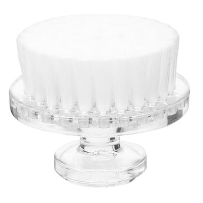 Alipis Portable Soft-Bristle Face Cleaning Brush for Gentle Exfoliating and Deep Pore Cleansing Compact Facial Scrubber with Massage Fibers to Promote for Home and Travel Use