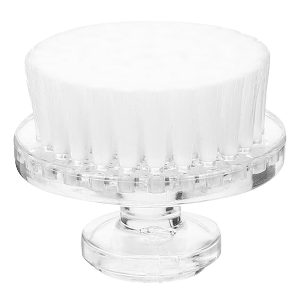 Alipis Portable Soft-Bristle Face Cleaning Brush for Gentle Exfoliating and Deep Pore Cleansing Compact Facial Scrubber with Massage Fibers to Promote for Home and Travel Use