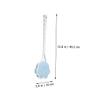 Abaodam 2Pcs Long Handle Silicone Back Scrubber Soft Bristle Bath Brush for Shower Exfoliating and Massage Bathroom Body Cleaner for Elderly and Daily Use Pink Blue view 2