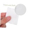 Mobestech 220pcs Pure Cotton Makeup Pads with Skin-Friendly Double-Sided Thickened Design Portable Cosmetic Cotton Pads for Face Makeup Removal Toner Application and Skincare Use with view 3