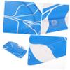 Abaodam PVC Bath Tub Pillow with Suction Cups Neck and Shoulder Support Comfortable Head Rest Cushion for Relaxing Spa Soaking in Home Bathtubs view 2