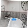 Abaodam PVC Bath Tub Pillow with Suction Cups Neck and Shoulder Support Comfortable Head Rest Cushion for Relaxing Spa Soaking in Home Bathtubs view 3
