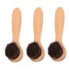 Alipis 3pcs Manual Facial Cleansing Brush with Soft Bristles Wood Handle for Deep Pore Cleansing Exfoliating Dead Skin Removal and Makeup Removal Suitable for Women Skincare and Massage view 1