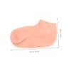 STOBAZA 2 Pairs Moisturizing Elastic Spa Socks for Women and Men Lotion Socks for Cracked Dry Feet Reusable Foot Covers with High Elasticity for Intensive Hydration and Exfoliating view 2